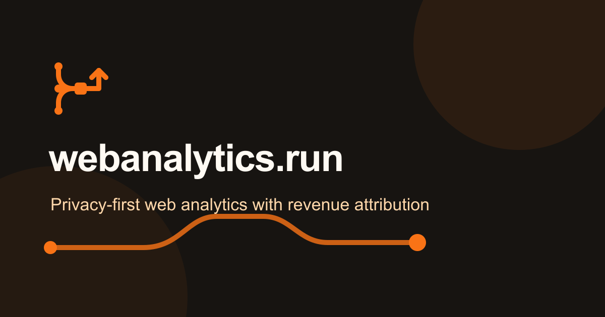 Getting started with privacy-first web analytics